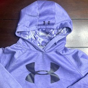 Purple UA hoodie